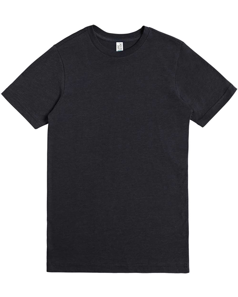 Lane Seven Unisex Deluxe CVC Tee. LS15000CVC - Black Heather