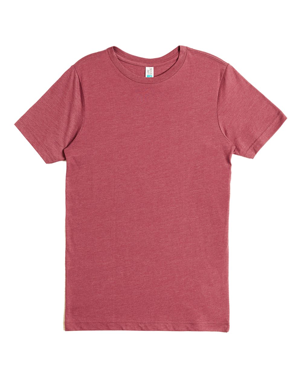 Lane Seven Unisex Deluxe CVC Tee. LS15000CVC - Burgundy Heather