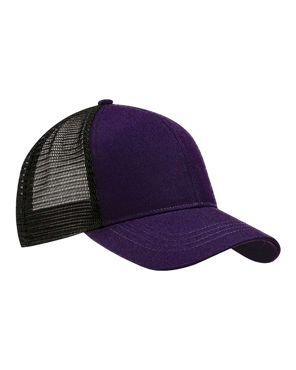 econscious Eco Trucker Cap. EC7070 - Beetroot/ Black