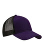 econscious Eco Trucker Cap. EC7070 - Beetroot/ Black
