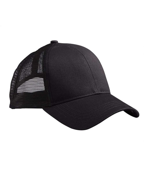 econscious Eco Trucker Cap. EC7070 - Black/ Black