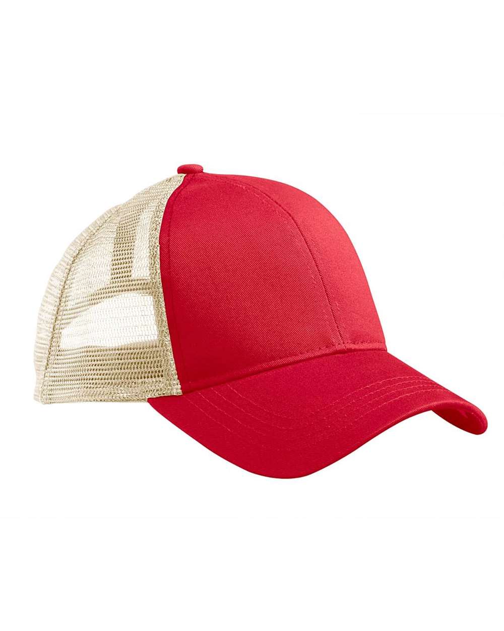 econscious Eco Trucker Cap. EC7070 - Red/ Oyster
