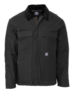 Berne Apparel Men's Heritage Chore Coat. CH416 - Black