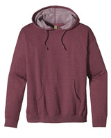 econscious Unisex Heathered Hooded Sweatshirt. EC5570 - Berry