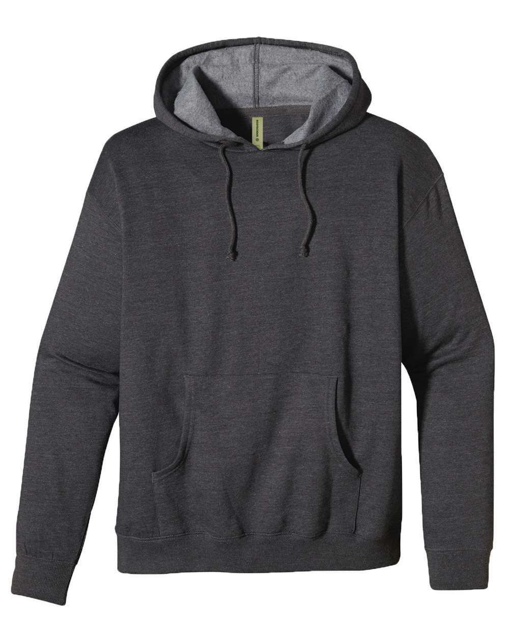 econscious Unisex Heathered Hooded Sweatshirt. EC5570 - Charcoal