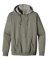 econscious Unisex Heathered Hooded Sweatshirt. EC5570 - Military Green