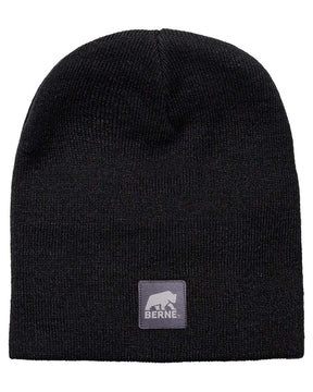 Berne Apparel Heritage Knit Beanie. H149 - Black