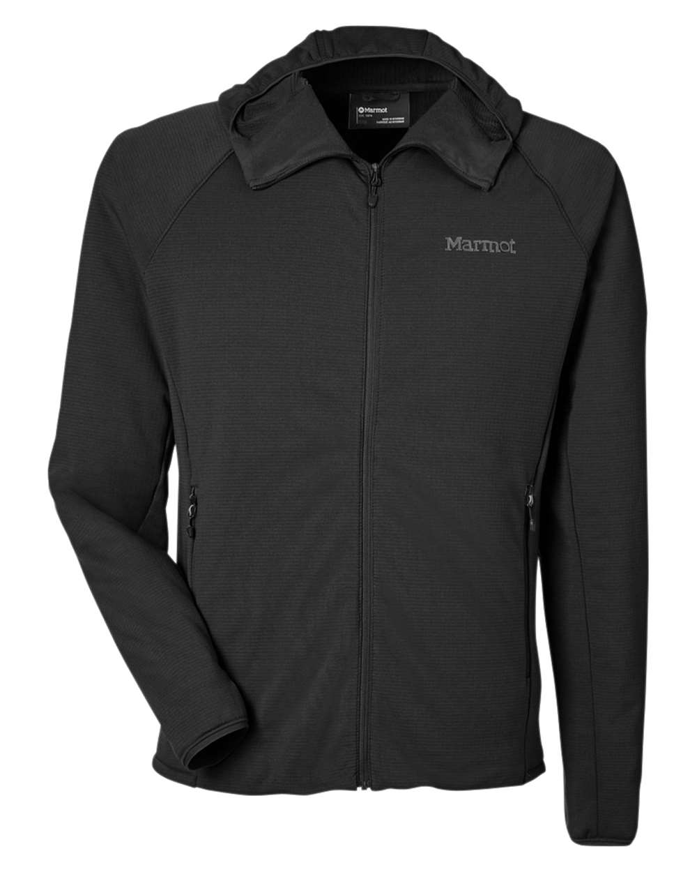 Marmot Men's Leconte Full-Zip Hooded Jacket. M15383 - Black