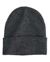 econscious Base Camp Beanie. EC7045 - Heather Grey