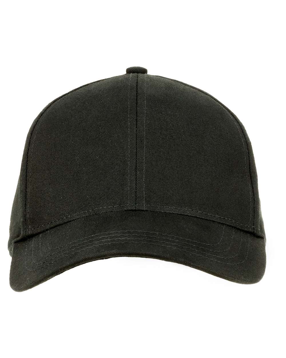 econscious Structured Six-Panel Baseball Cap. EC7025 - Black