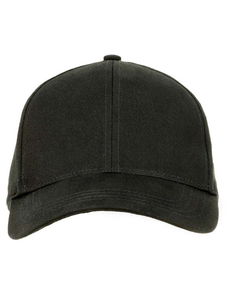 econscious Structured Six-Panel Baseball Cap. EC7025 - Black