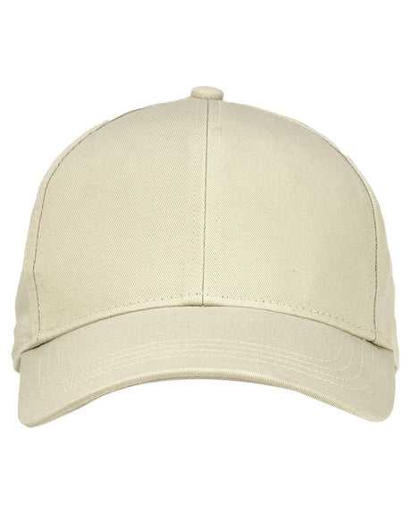 econscious Structured Six-Panel Baseball Cap. EC7025 - Oyster