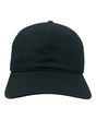 econscious Unstructured Five-Panel Baseball Cap. EC7087 - Black