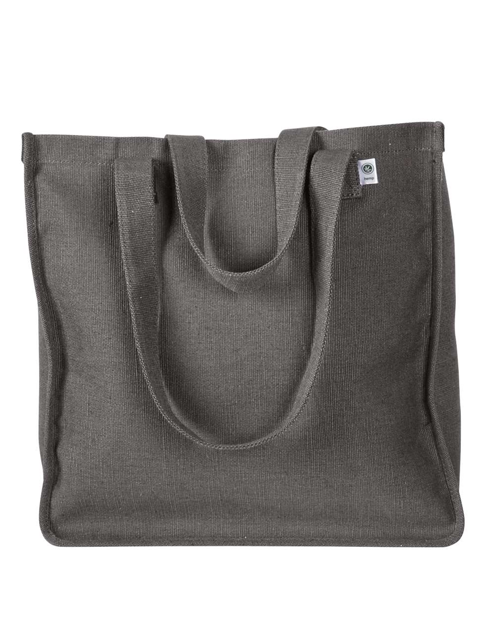 econscious Hemp Market Tote. EC8015 - Charcoal
