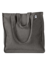 econscious Hemp Market Tote. EC8015 - Charcoal