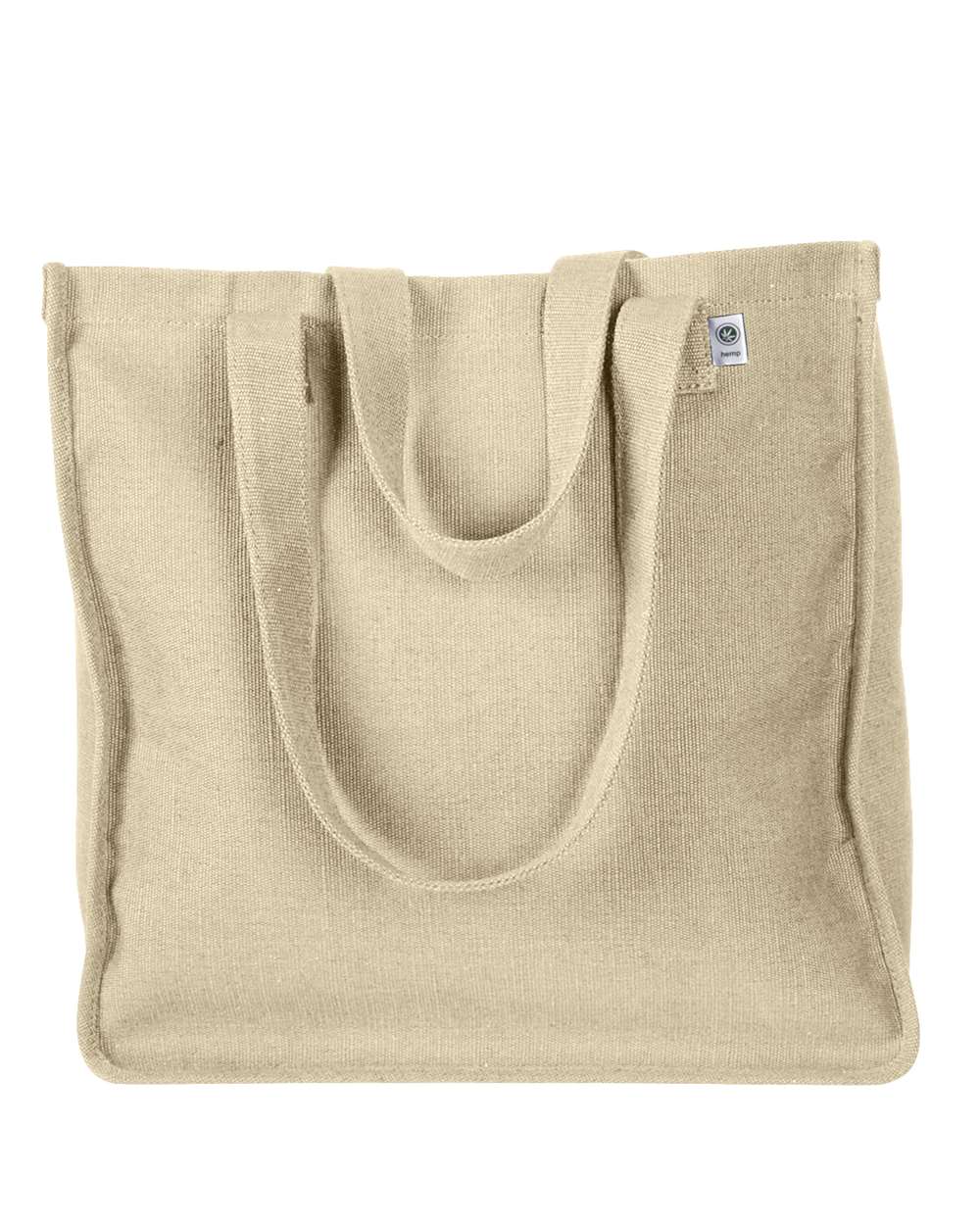 econscious Hemp Market Tote. EC8015 - Natural