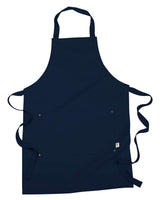 econscious Two Pocket Apron. EC6015 - Navy