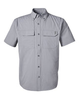 HUK Men's Creekbed Short Sleeve Shirt. H150183 - Night Owl