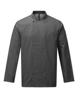 Artisan Collection by Reprime Unisex Denim Chef's Jacket. RP660 - Grey Denim