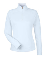 Fairway & Greene Women's Wells Tech Quarter-Zip Pullover. F12250 - Dream/ White