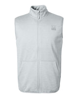 HUK Men's Coldfront+ Vest. H130099 - Harbor Mist Heather