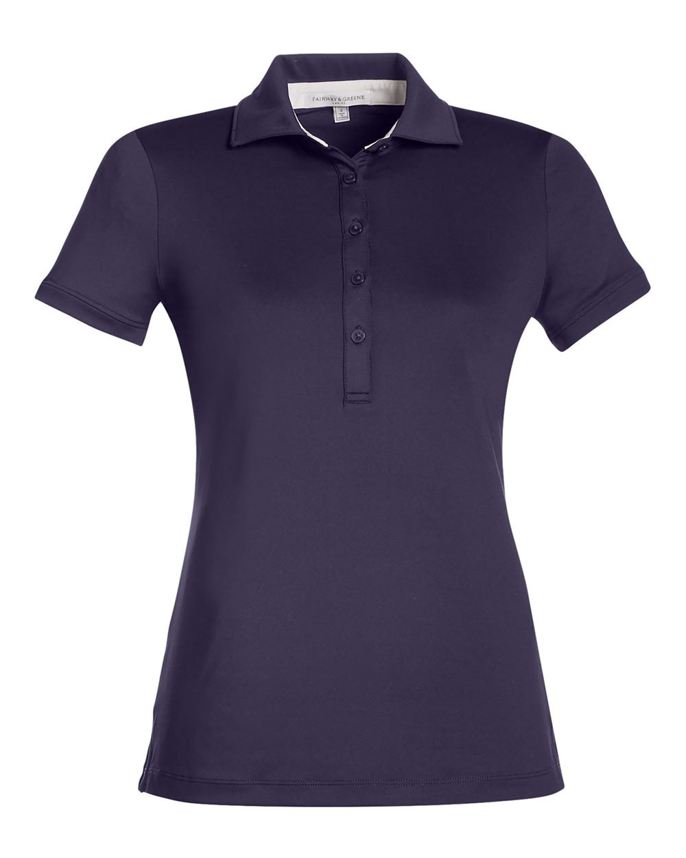 Fairway & Greene Women's Claire Tech Polo. M32232 - Eclipse