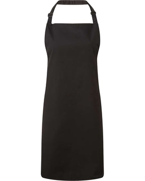 Artisan Collection by Reprime Recycled Bib Apron. RP150 - Black