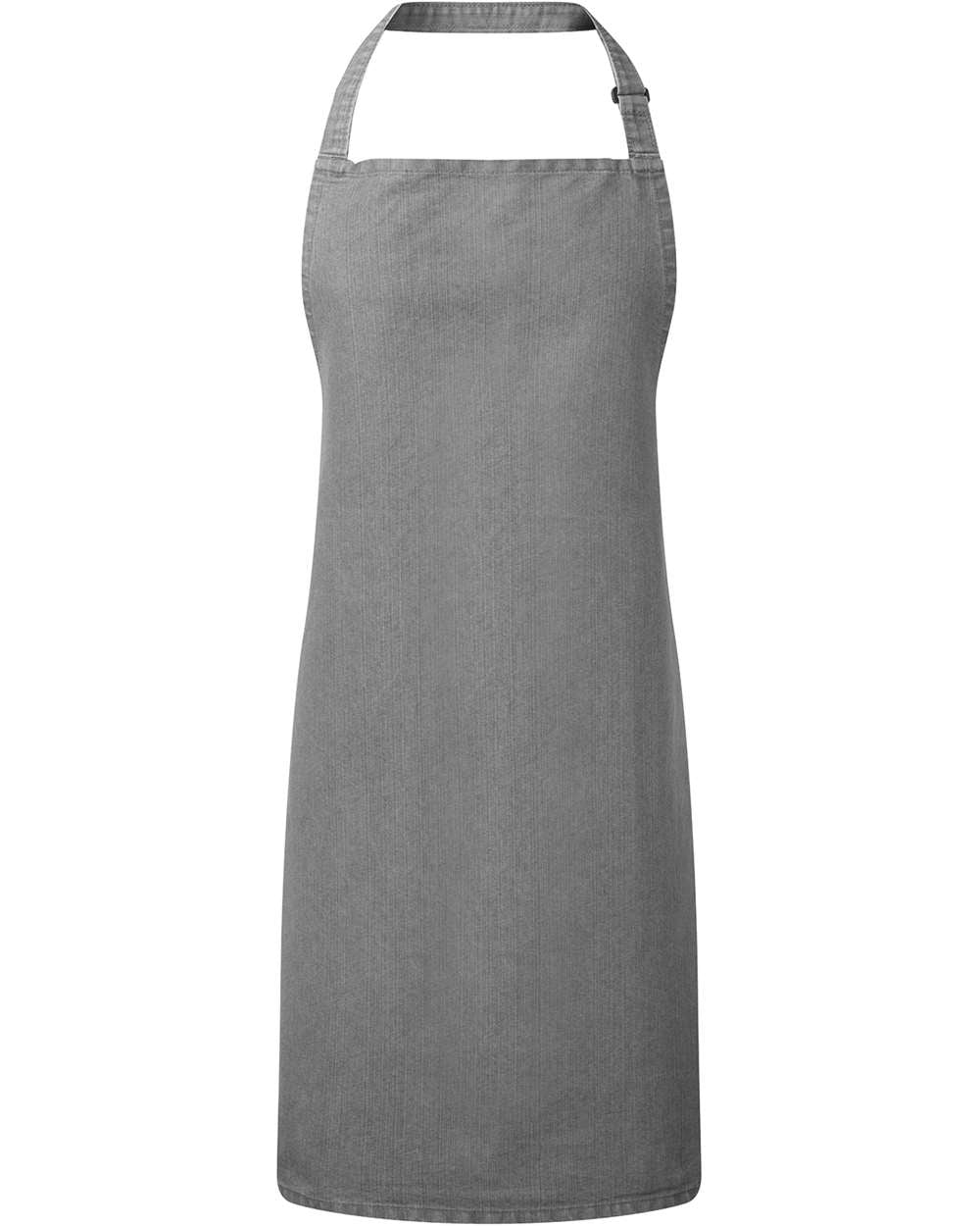 Artisan Collection by Reprime Recycled Bib Apron. RP150 - Grey Denim