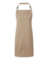Artisan Collection by Reprime Recycled Bib Apron. RP150 - Khaki