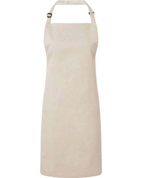 Artisan Collection by Reprime Recycled Bib Apron. RP150 - Natural