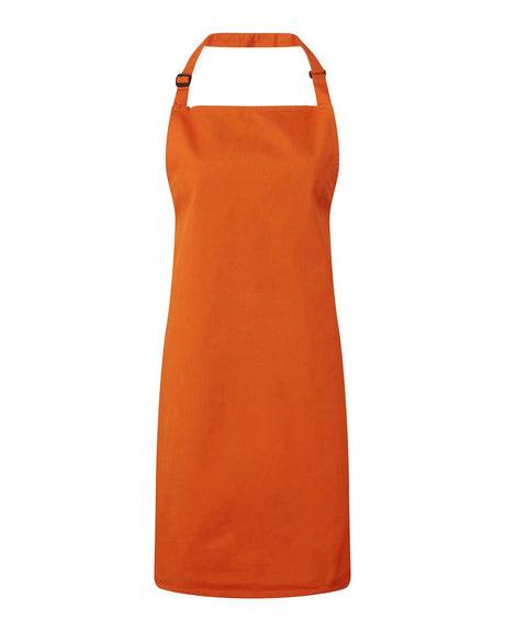 Artisan Collection by Reprime Recycled Bib Apron. RP150 - Orange