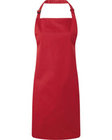 Artisan Collection by Reprime Recycled Bib Apron. RP150 - Red