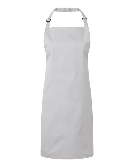 Artisan Collection by Reprime Recycled Bib Apron. RP150 - Silver