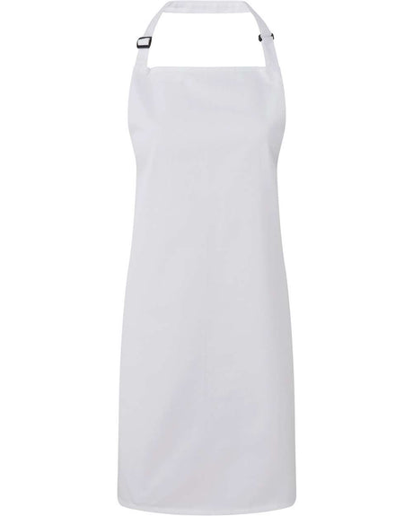 Artisan Collection by Reprime Recycled Bib Apron. RP150 - White