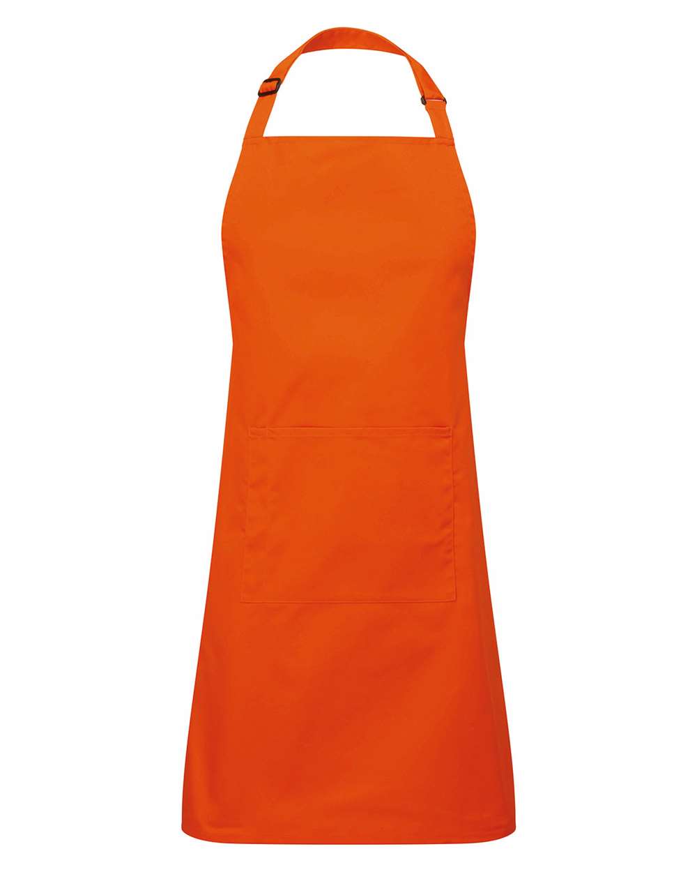Artisan Collection by Reprime Recycled Pocket Bib Apron. RP154 - Orange