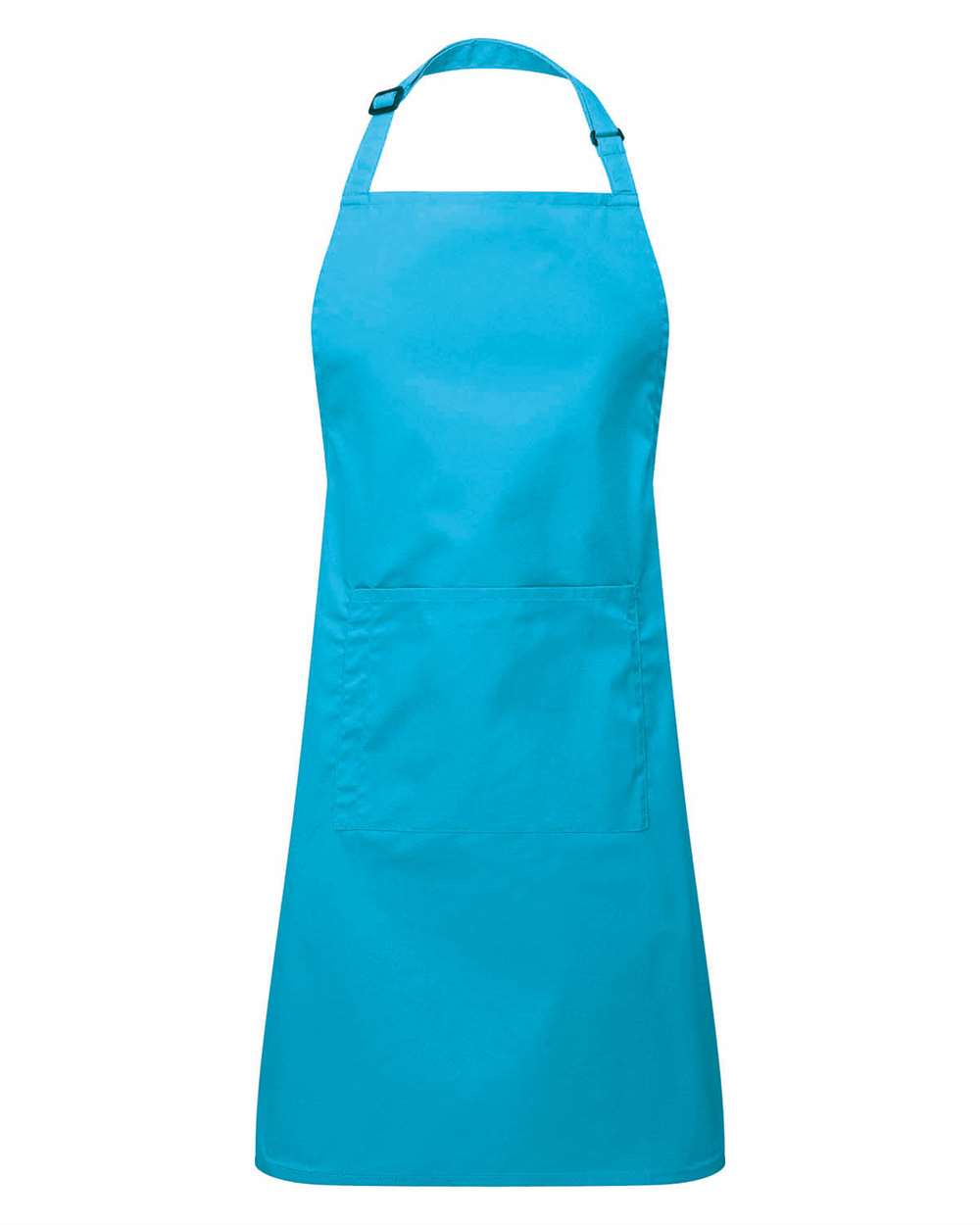 Artisan Collection by Reprime Recycled Pocket Bib Apron. RP154 - Turquoise