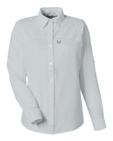 HUK Women's Tide Point Shirt. H615006 - Harbor Mist