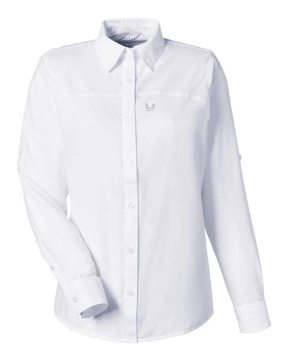 HUK Women's Tide Point Shirt. H615006 - White