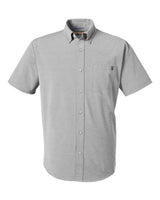 HUK Men's Kona Short Sleeve Solid Shirt. H150154 - Harbor Mist
