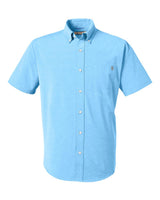 HUK Men's Kona Short Sleeve Solid Shirt. H150154 - Marolina Blue