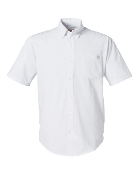 HUK Men's Kona Short Sleeve Solid Shirt. H150154 - White