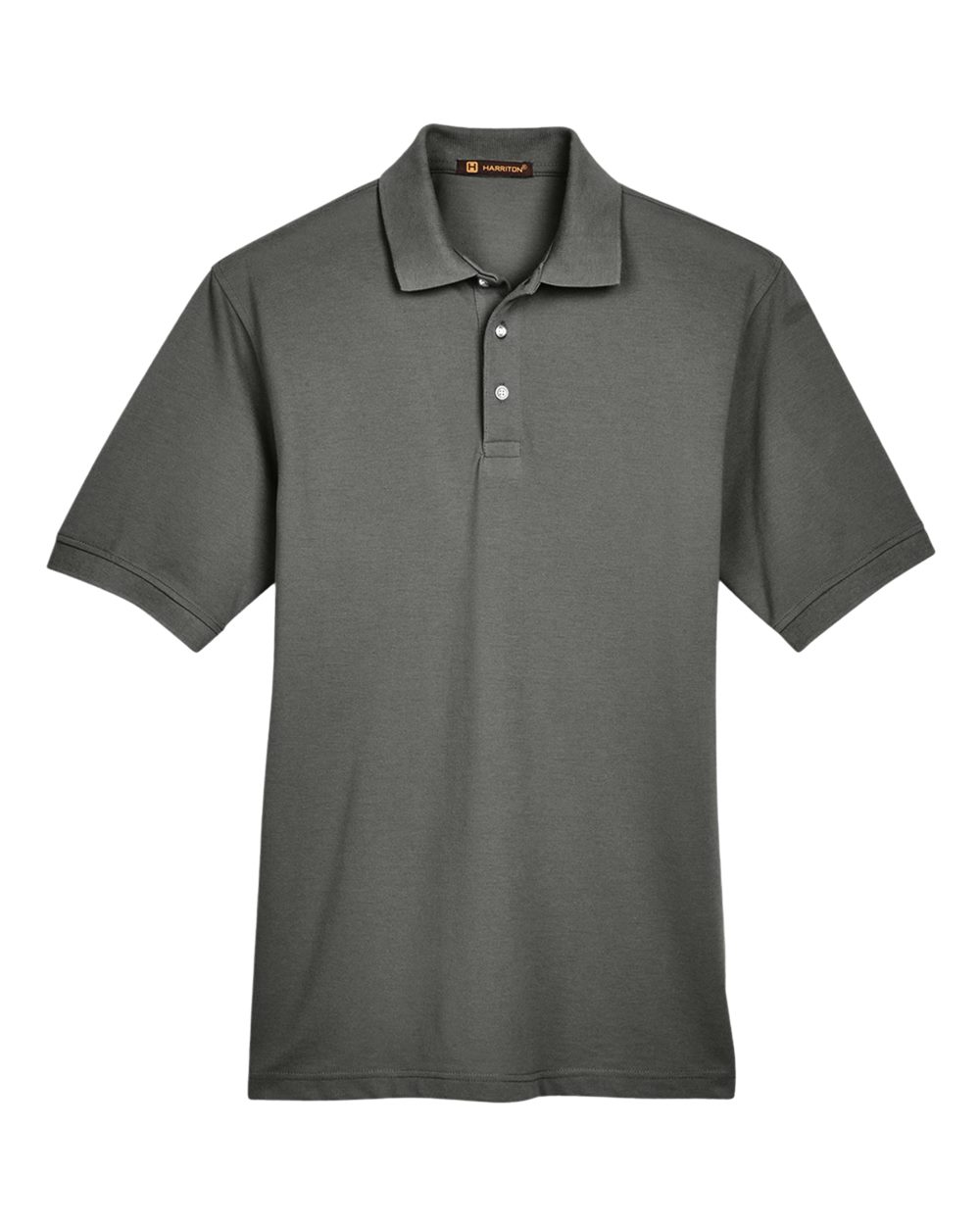 Harriton Men's Easy Blend™ Polo. M265 - Charcoal