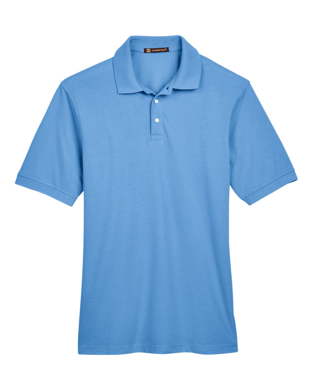 Harriton Men's Easy Blend™ Polo. M265 - Light College Blue