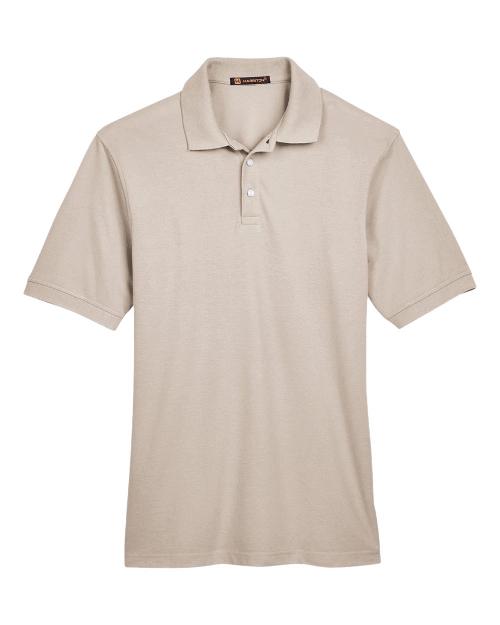 Harriton Men's Easy Blend™ Polo. M265 - Stone