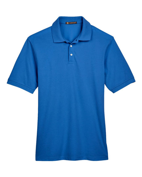 Harriton Men's Easy Blend™ Polo. M265 - True Royal
