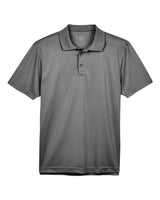 Harriton Men's Polyester Jersey Polo. M315 - Charcoal
