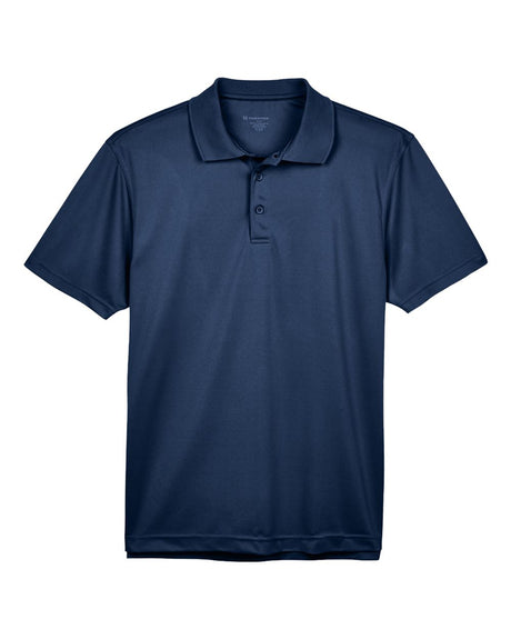 Harriton Men's Polyester Jersey Polo. M315 - Navy
