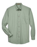 Harriton Men's Easy Blend™ Twill Shirt. M500 - Dill