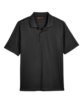 Harriton Men's Advantage Snag Protection Plus Polo. M348 - Black