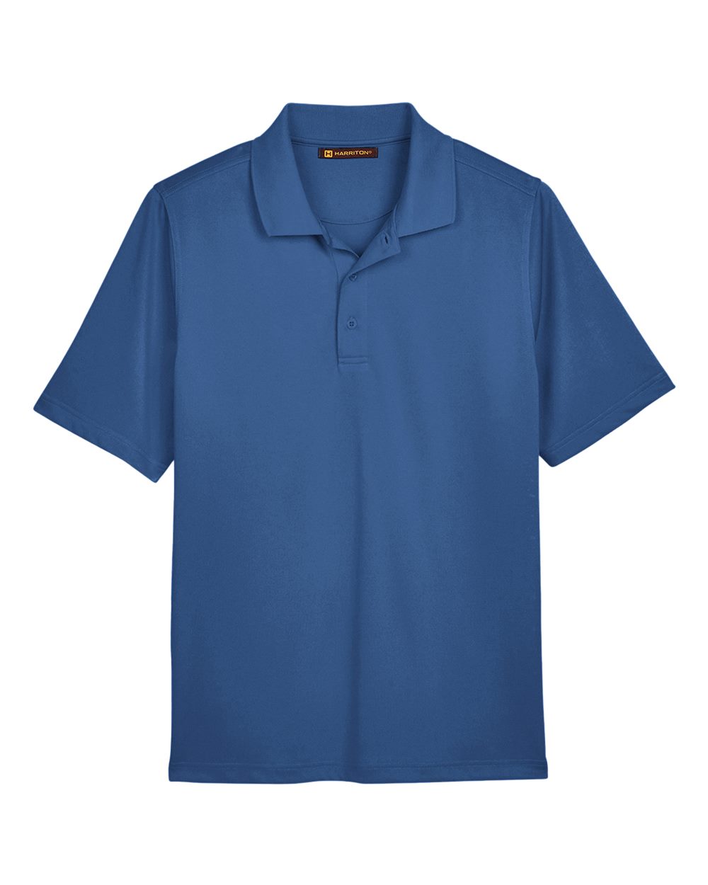 Harriton Men's Advantage Snag Protection Plus Polo. M348 - Pool Blue